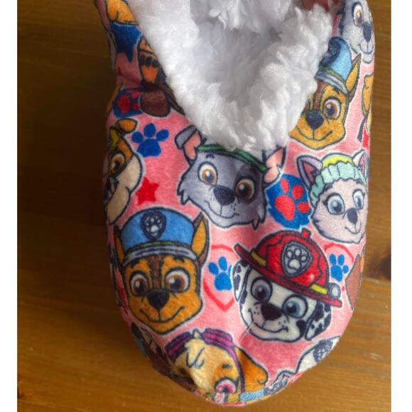 Nickelodeon Paw Patrol Pink Fuzzy Baba slipper Socks NEW Size 3T 4T - Picture 6 of 8